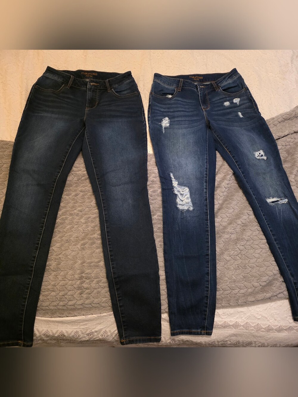 Pair Of Women's Skinny Jeans